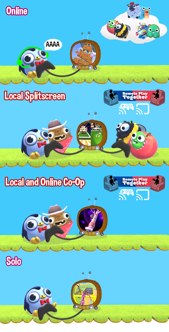 终极拉扯/Fling to the Finish 单机/同屏双人/网络联机(图5)