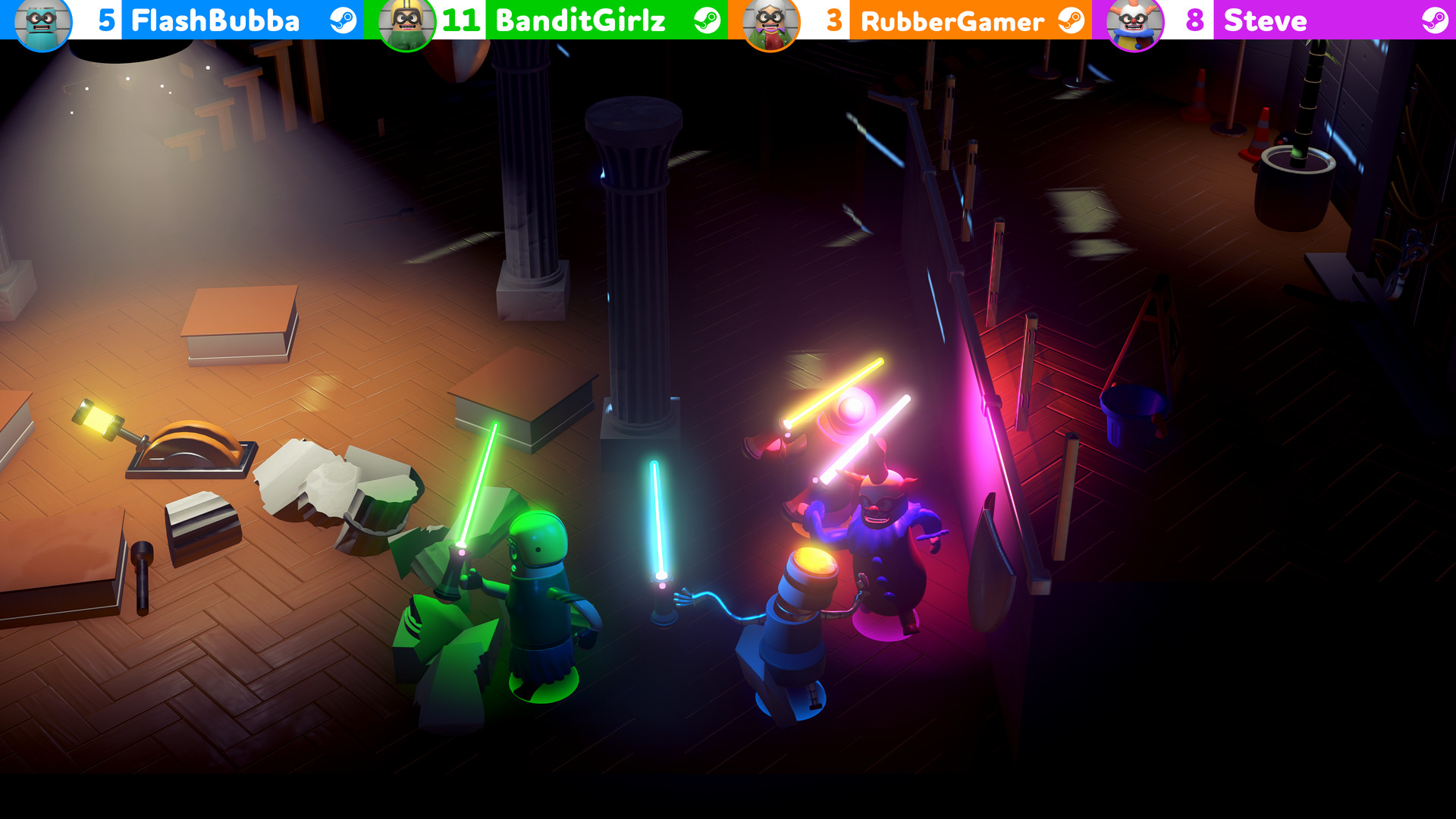 橡胶强盗/Rubber Bandits(v1.6.1-单机同屏多人)(图3) 橡胶强盗/Rubber Bandits(v1.6.1-单机同屏多人)(图3)