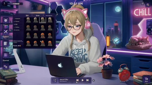 Lo-Fi女孩：AI助手/Lo-Fi Girl: AI Assistant(图6)