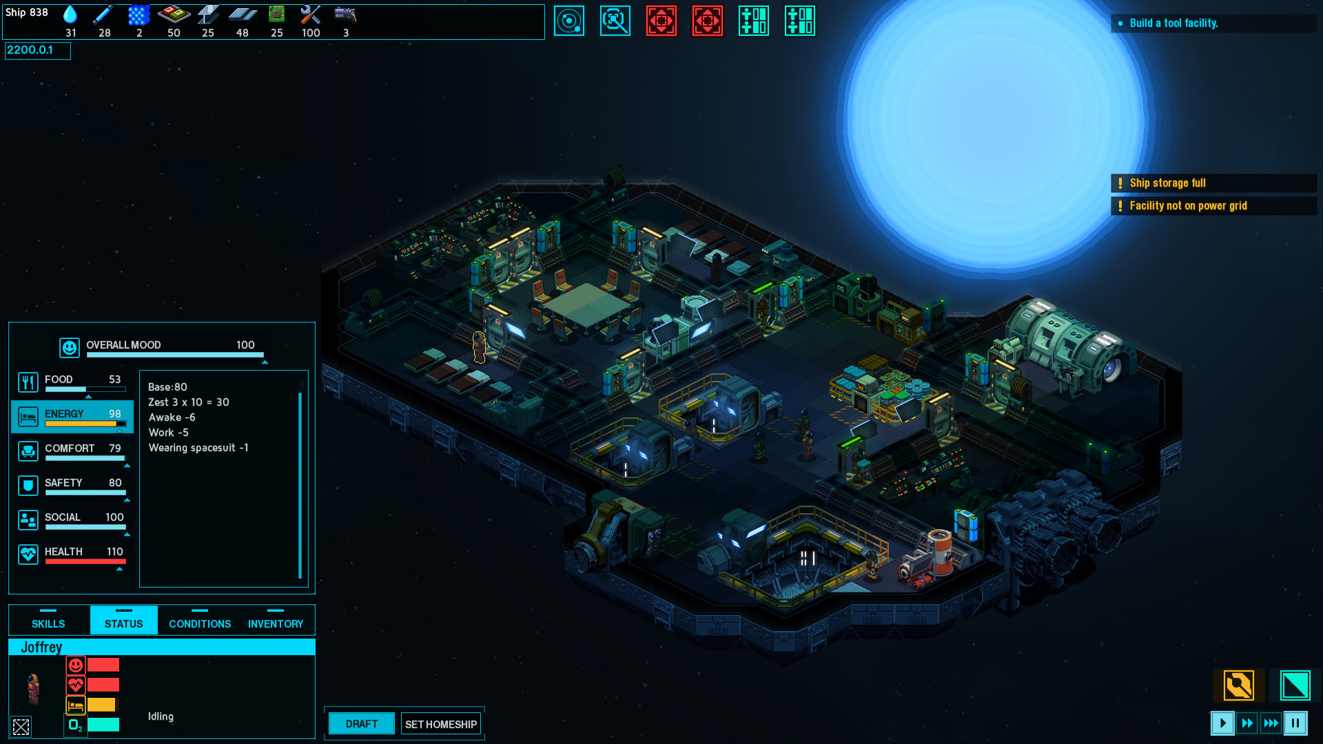 太空避风港/Space Haven(v0.13.0)(图1) 太空避风港/Space Haven(v0.13.0)(图1)