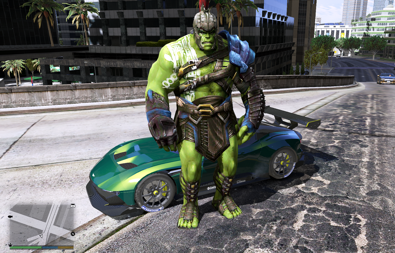 GTA5中国风（1.41整合版1300辆真车+183位美女与英雄+200%存档）(图10)