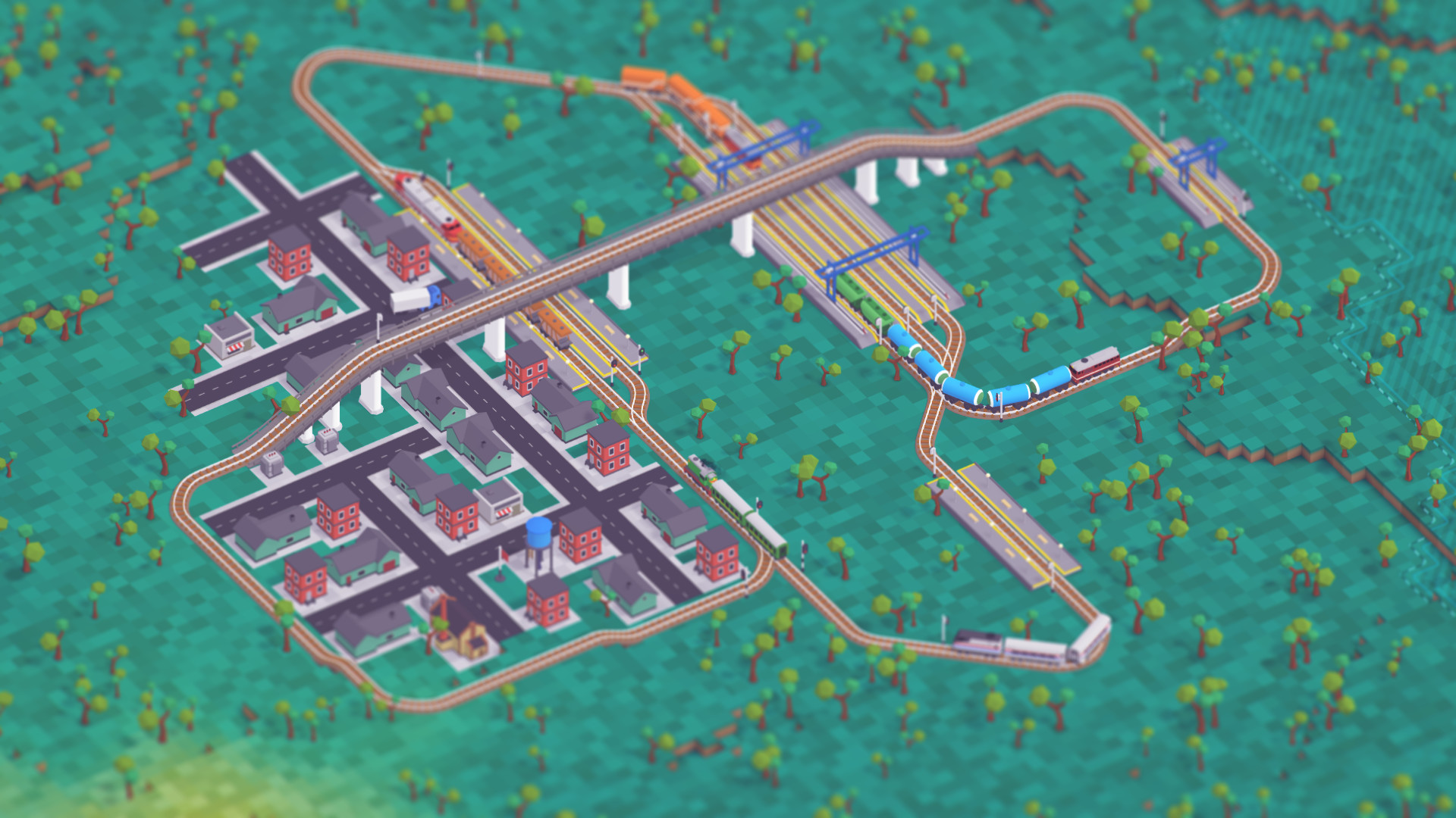 体素大亨/Voxel Tycoon(v0.86.1)(图3) 体素大亨/Voxel Tycoon(v0.86.1)(图3)