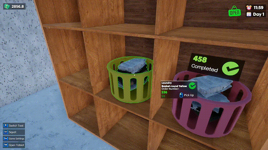 洗衣店模拟器：洗刷刷！/Laundry & Supermarket Simulator(图5)