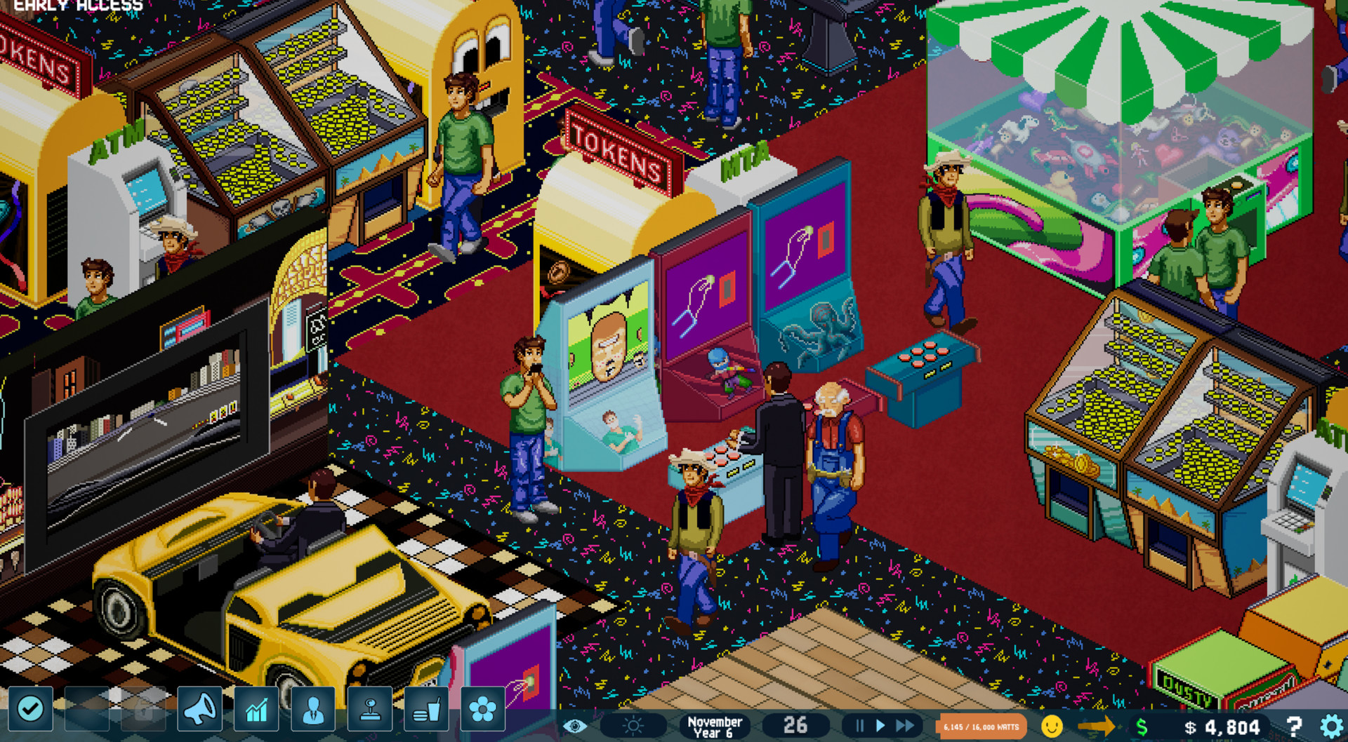 街机大亨/Arcade Tycoon: Simulation(图2) 街机大亨/Arcade Tycoon: Simulation(图2)