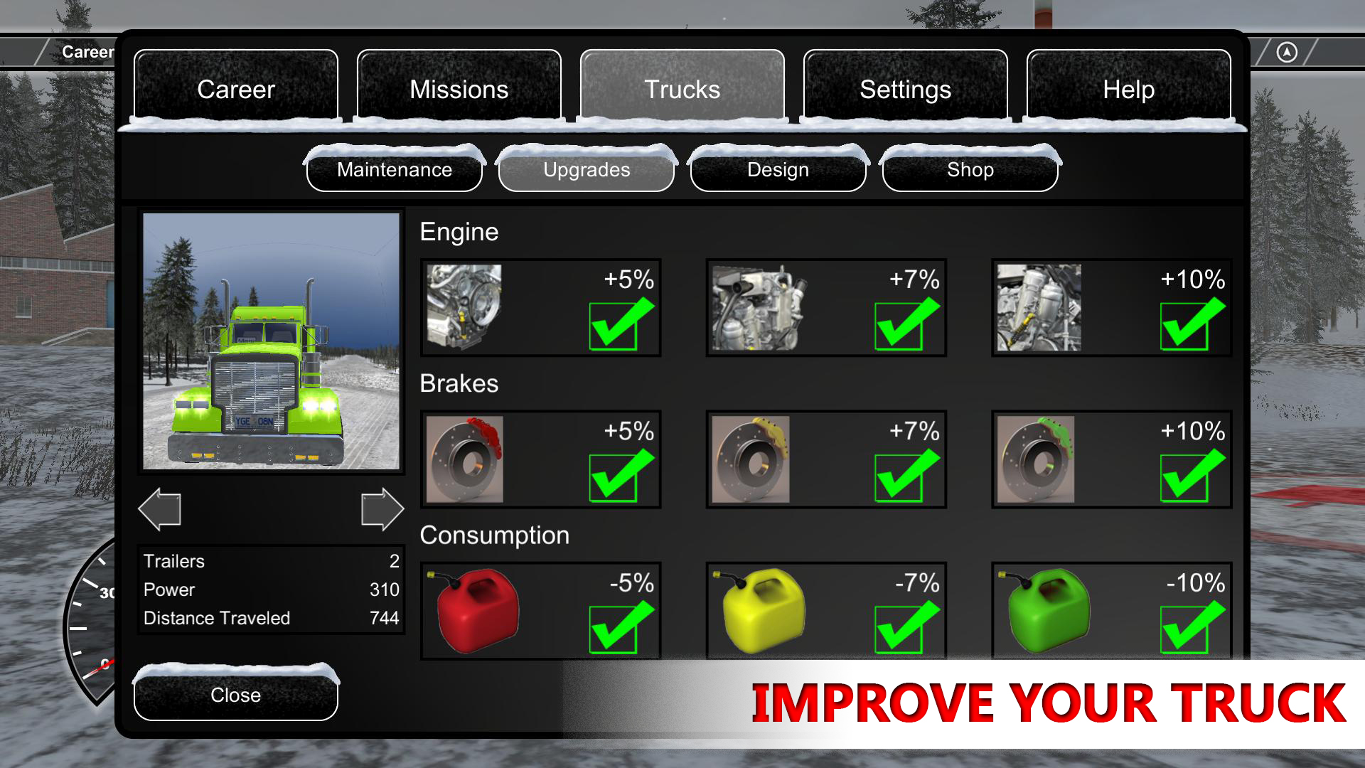 北极卡车模拟器/Arctic Trucker Simulator(图2)