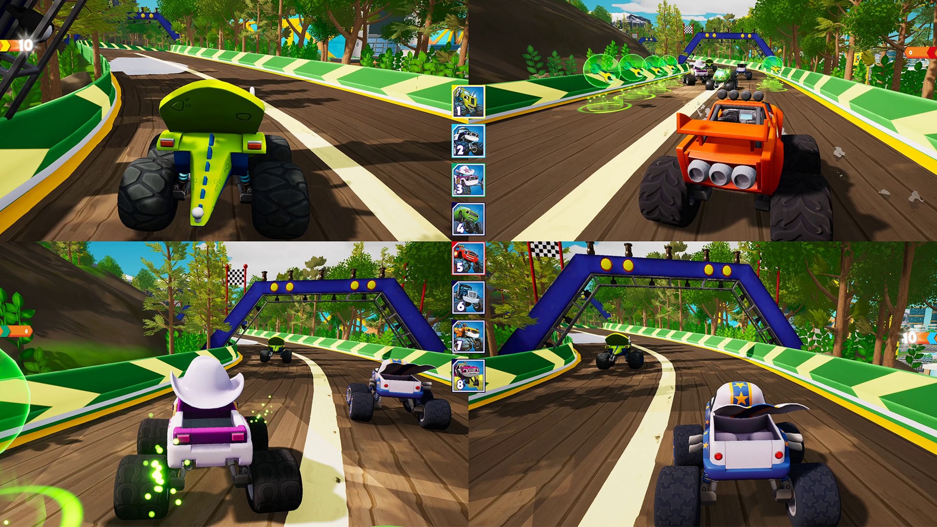 旋风战车队: 速度城赛车/Blaze and the Monster Machines: Axle City Racers(图4)