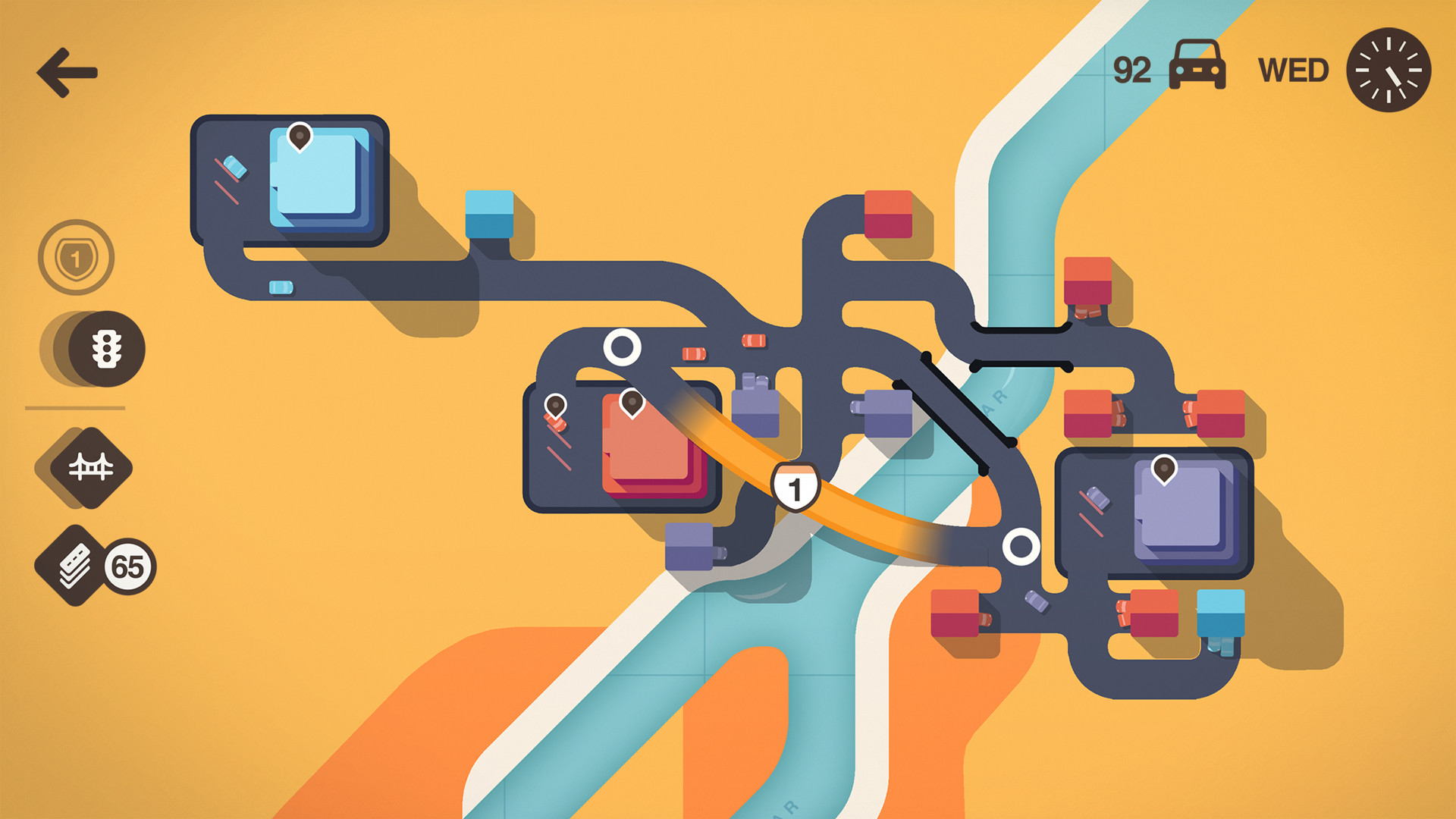 迷你高速公路/Mini Motorways(Build 20210810)(图3) 迷你高速公路/Mini Motorways(Build 20210810)(图3)