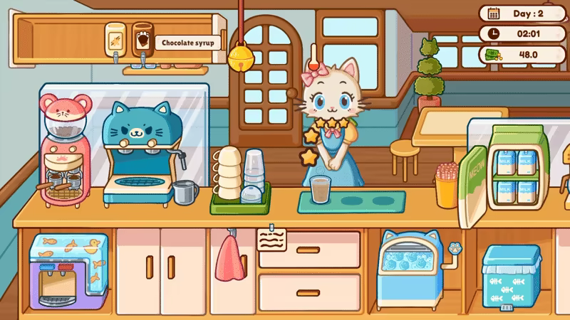 喵喵甜品屋/Cats & Cups(图5)