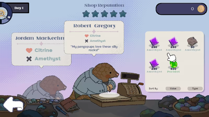 宝石殿堂/Gemporium: A Cute Mining Sim(图8) 宝石殿堂/Gemporium: A Cute Mining Sim(图8)