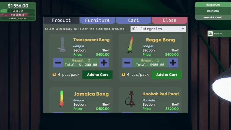 大麻超市模拟器/Weed Supermarket Simulator(图3) 大麻超市模拟器/Weed Supermarket Simulator(图3)