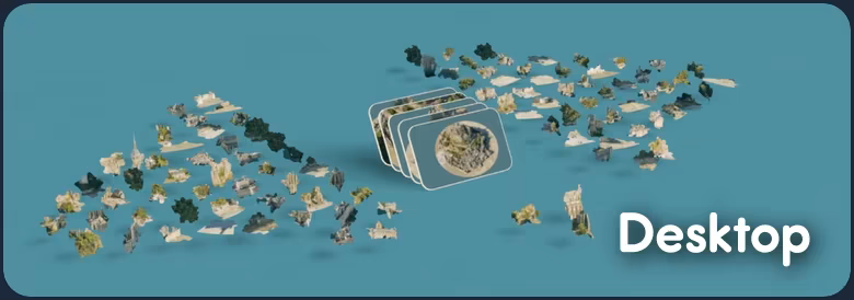 奇妙之地 – 3D 拼图模拟器/Puzzling Places – 3D Jigsaw Sim(图7)