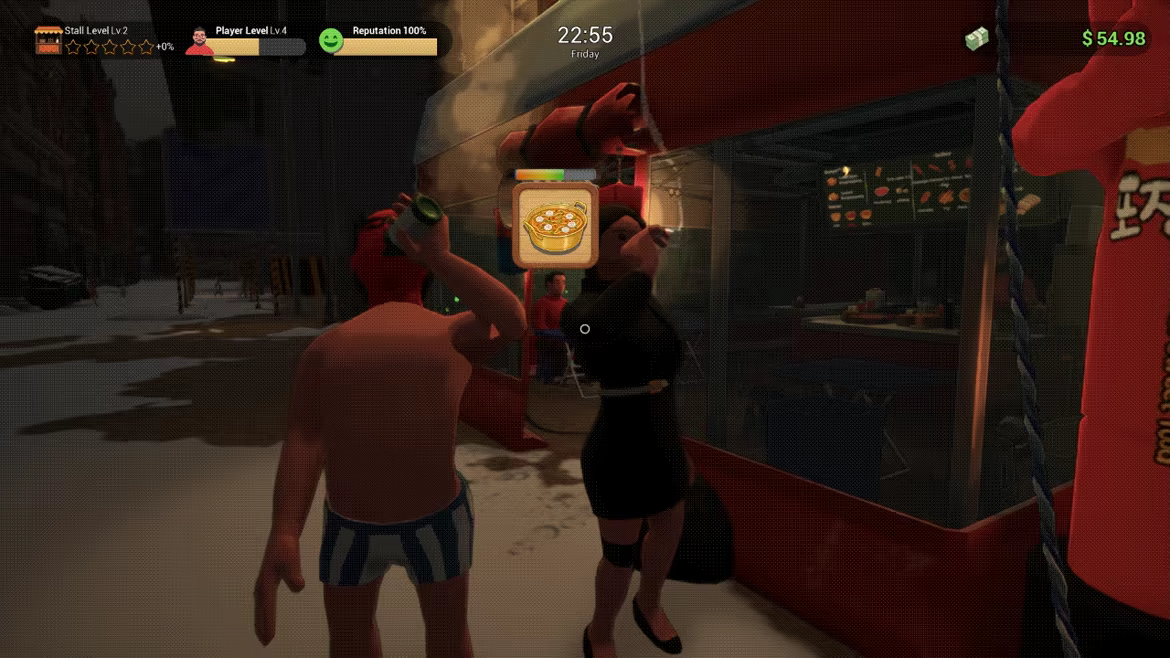 POJANGMACHA : 韩国街头美食经营模拟器/POJANGMACHA : Korean Street Food Management Simulator(图15)