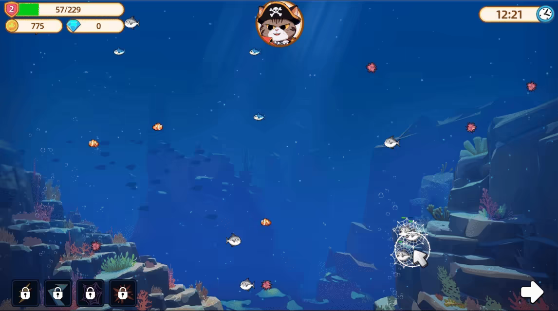 猫船长与环球渔场/Captain Whiskers: Incremental Seas(图2)