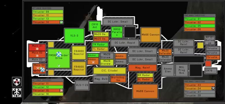 星云:战舰指挥官/NEBULOUS: Fleet Command(图9) 星云:战舰指挥官/NEBULOUS: Fleet Command(图9)