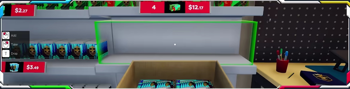 球星卡牌店模拟器/Sports Card Shop Simulator(图2) 球星卡牌店模拟器/Sports Card Shop Simulator(图2)