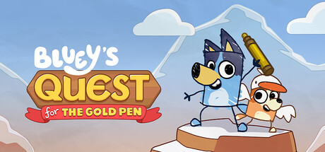 布鲁伊的寻找金色画笔之旅/Bluey’s Quest For The Gold Pen(图1)