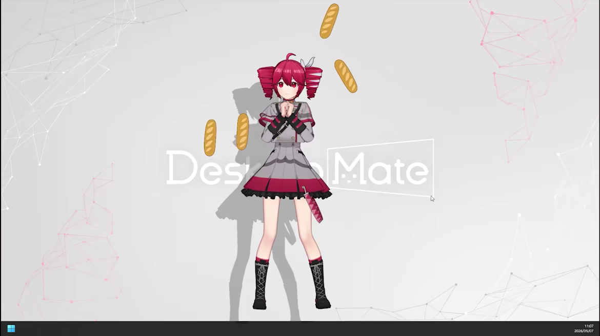 数字伴侣/桌宠启动器/Desktop Mate(更新v1.10.0)(图10) 数字伴侣/桌宠启动器/Desktop Mate(更新v1.10.0)(图10)