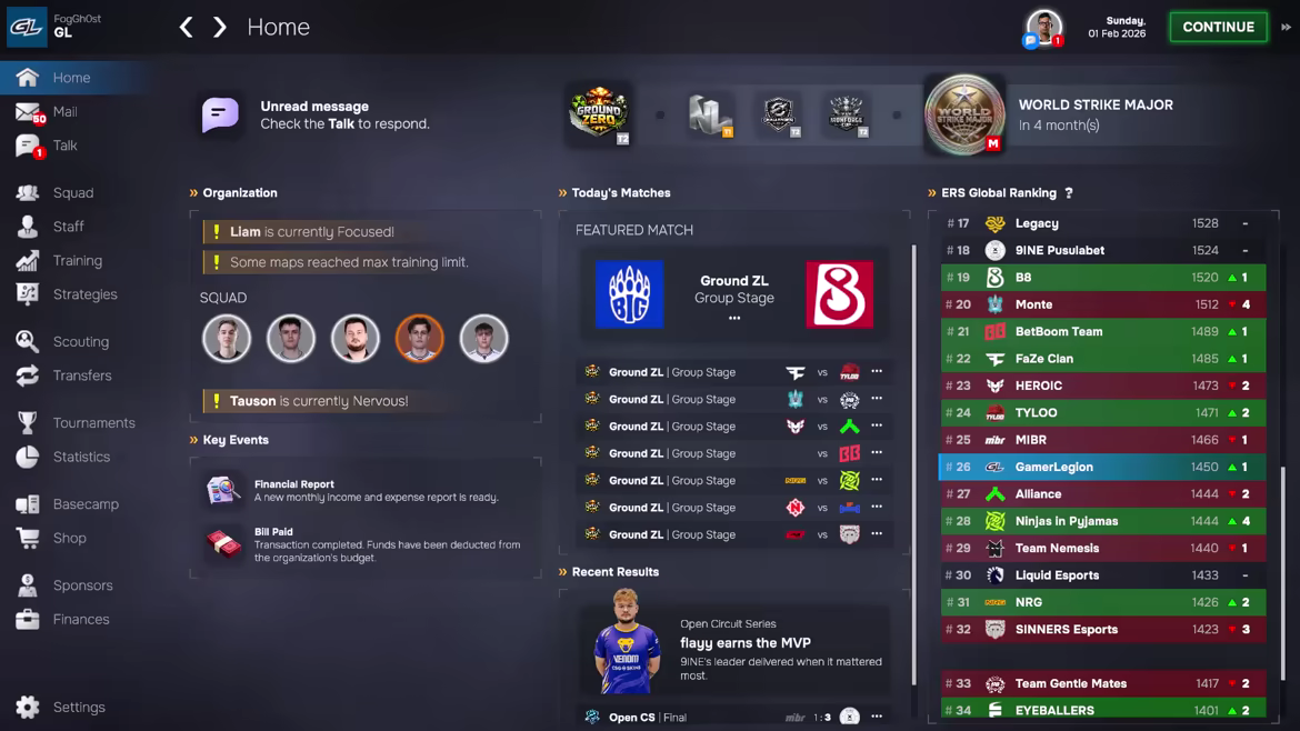 电竞经理2026/Esports Manager 2026(图8) 电竞经理2026/Esports Manager 2026(图8)