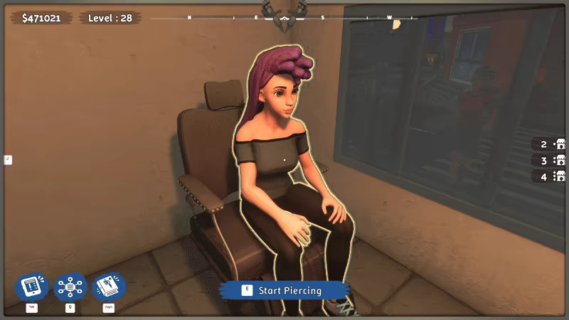 纹身店模拟器/Tattoo Shop Simulator(图4) 纹身店模拟器/Tattoo Shop Simulator(图4)