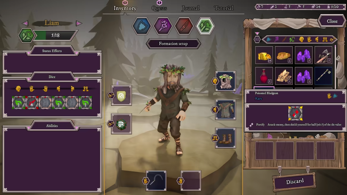 锡吉尔法师/Sigilfarer: A Dice-Rolling Roguelite(图2) 锡吉尔法师/Sigilfarer: A Dice-Rolling Roguelite(图2)