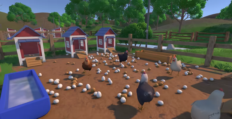 养鸡模拟器/极限蛋场/Eggstreme Farming(图3) 养鸡模拟器/极限蛋场/Eggstreme Farming(图3)