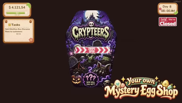 神秘蛋商店模拟器/Mystery Egg Shop Simulator(图2) 神秘蛋商店模拟器/Mystery Egg Shop Simulator(图2)