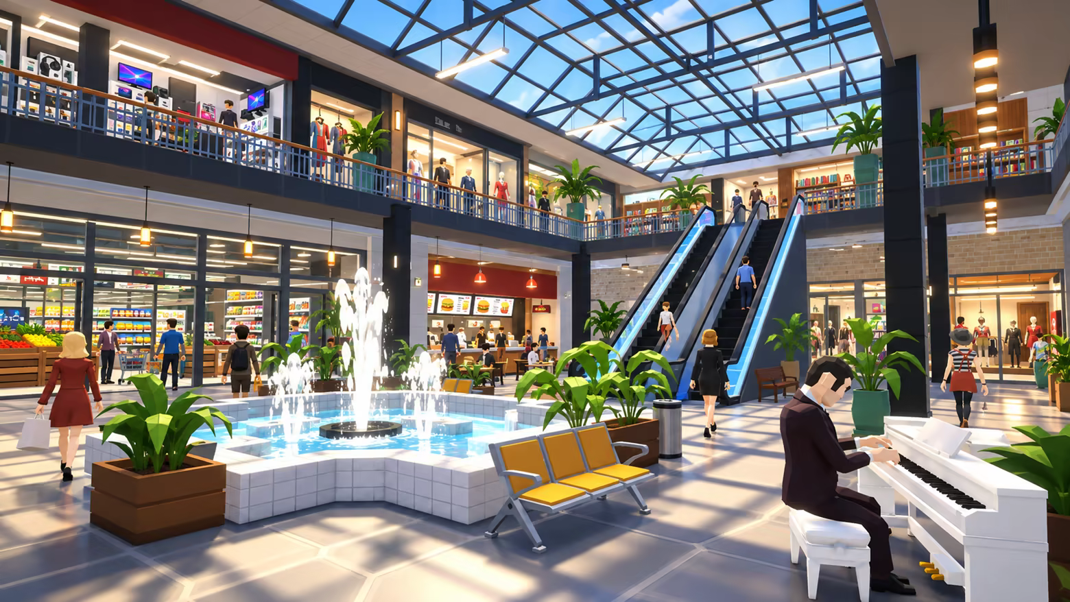 购物中心模拟器/Shopping Center Simulator(图2) 购物中心模拟器/Shopping Center Simulator(图2)