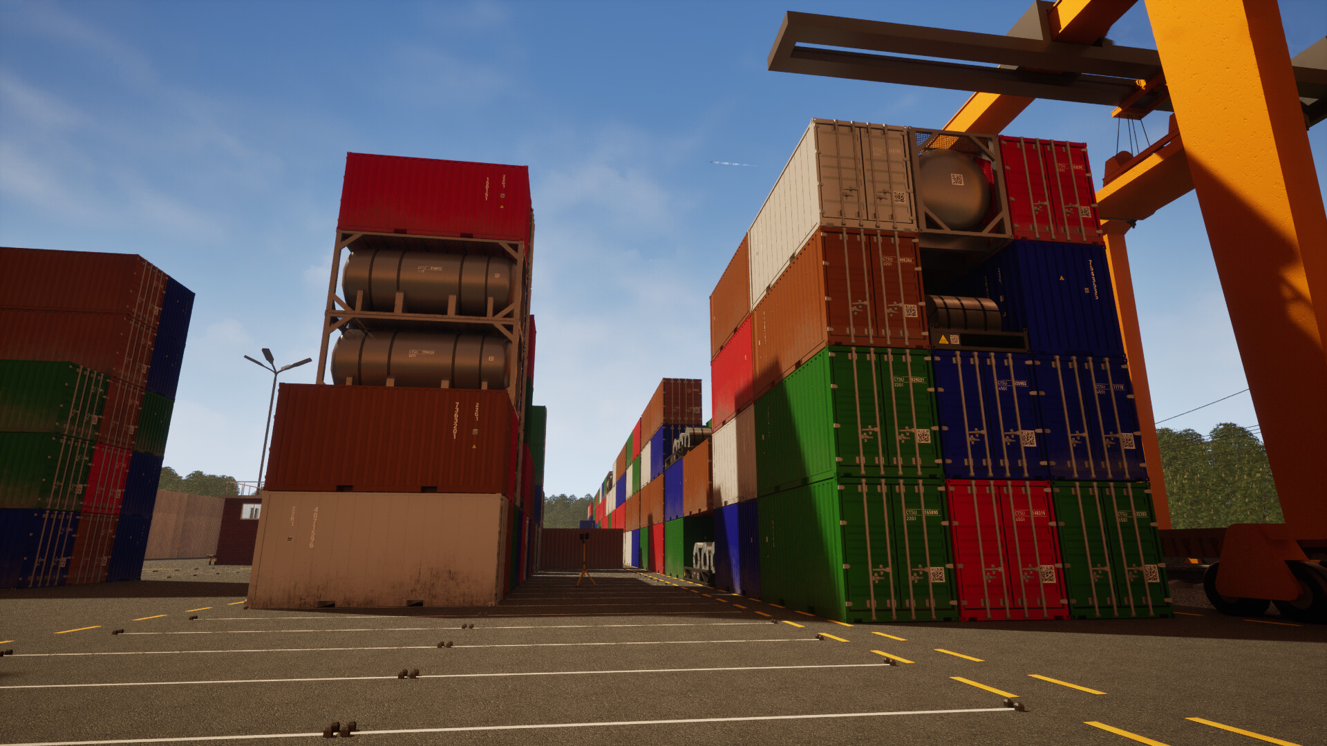 集装箱码头模拟器/Container Terminal Simulator(图4) 集装箱码头模拟器/Container Terminal Simulator(图4)