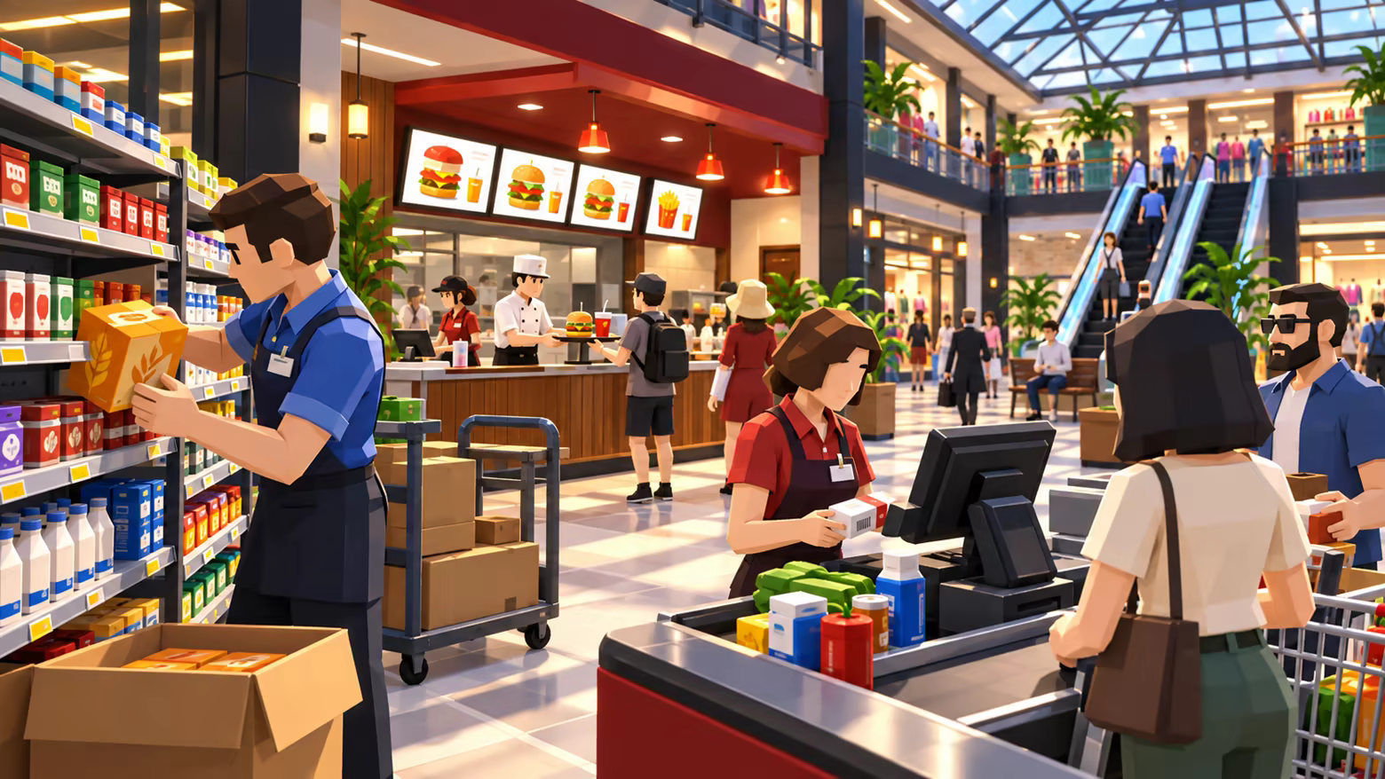 购物中心模拟器/Shopping Center Simulator(图4) 购物中心模拟器/Shopping Center Simulator(图4)