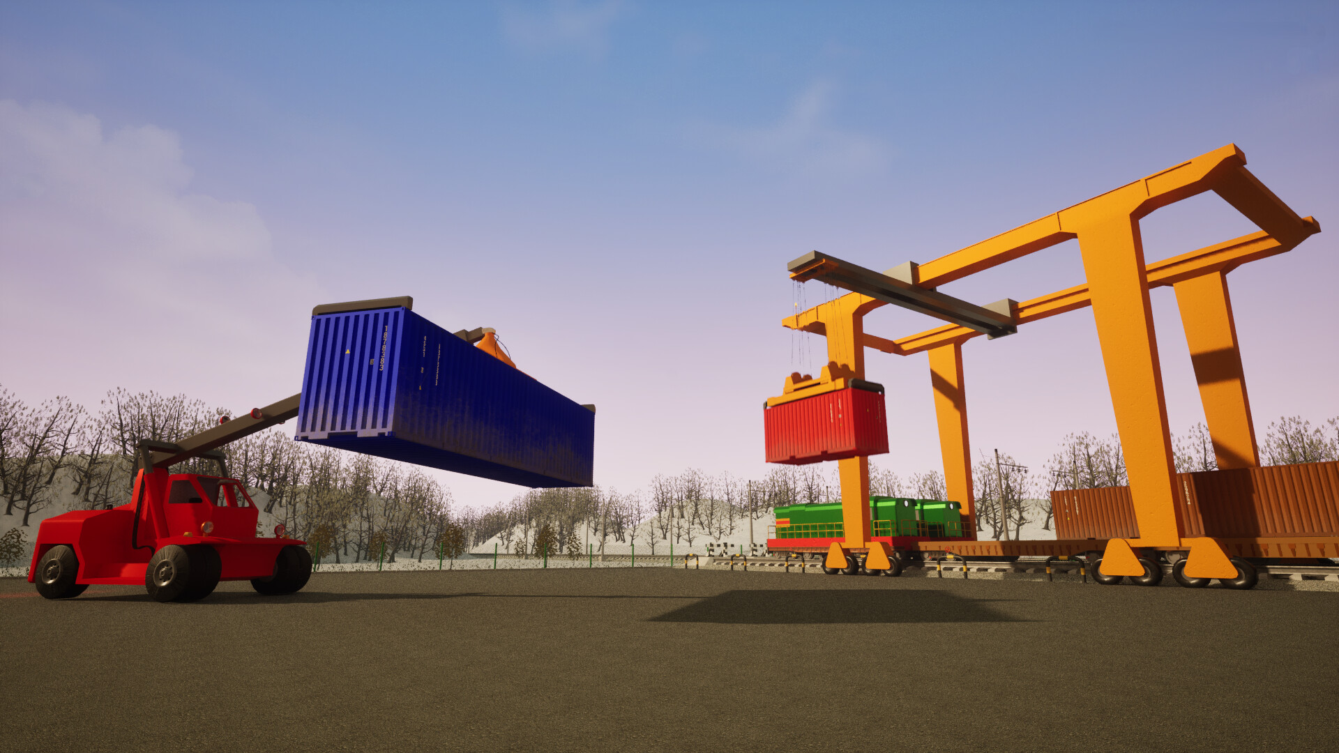 集装箱码头模拟器/Container Terminal Simulator(图6) 集装箱码头模拟器/Container Terminal Simulator(图6)