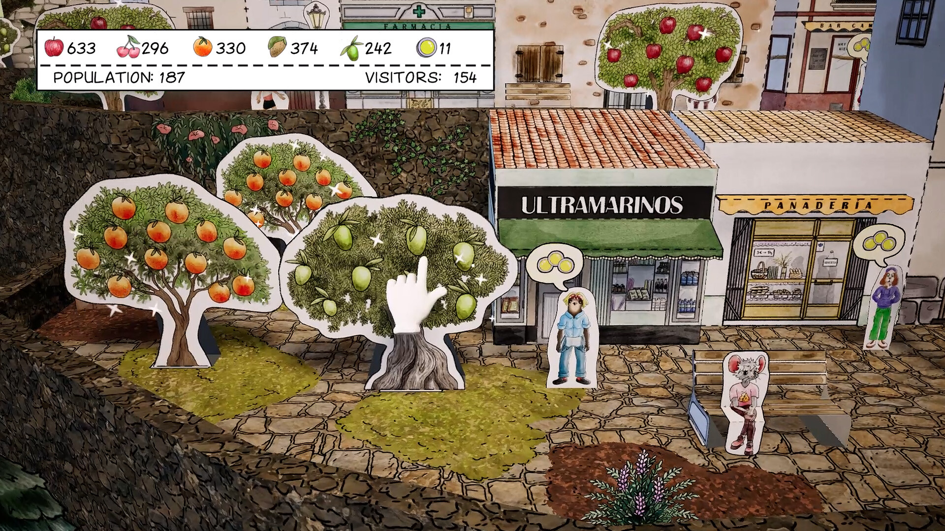 纸艺小镇/Cutout Village(图2) 纸艺小镇/Cutout Village(图2)