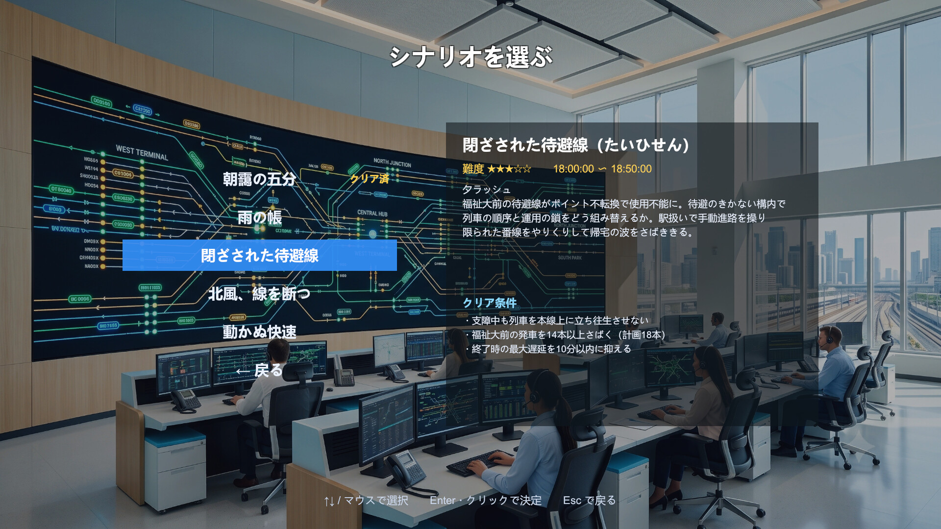 鉄道運行管理シミュレーターPro – Railway Dispatcher Pro –(图11) 鉄道運行管理シミュレーターPro – Railway Dispatcher Pro –(图11)