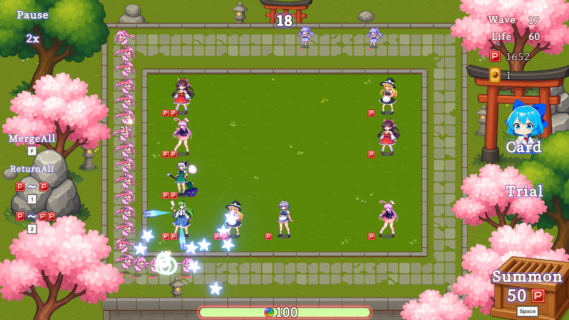 东方随机塔防/Touhou Random Tower Defense(图3) 东方随机塔防/Touhou Random Tower Defense(图3)
