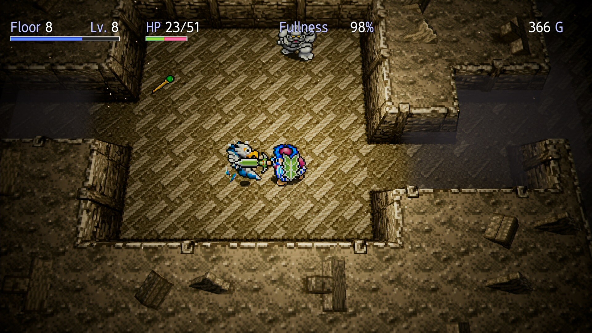 鲁尼克大冒险：不可思议迷宫 经典 HD重制版/Dragon Quest Heroes: Torneko’s Mystery Dungeon -Classic HD-(图2)