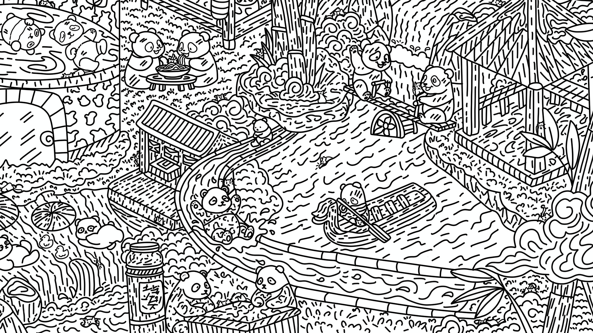 100只熊猫猫/100 Panda Cats(图10)