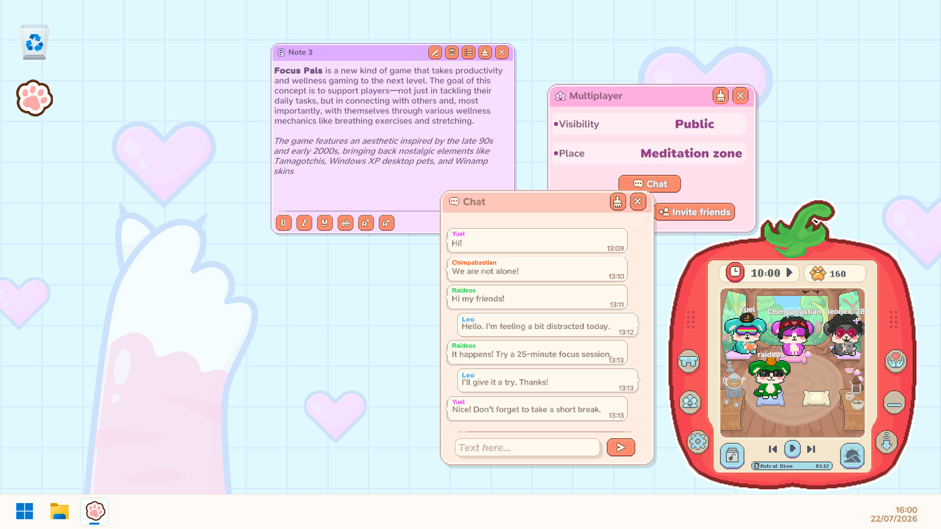爪爪伙伴：专注时光/Pawnie: Focus Pals(图4)