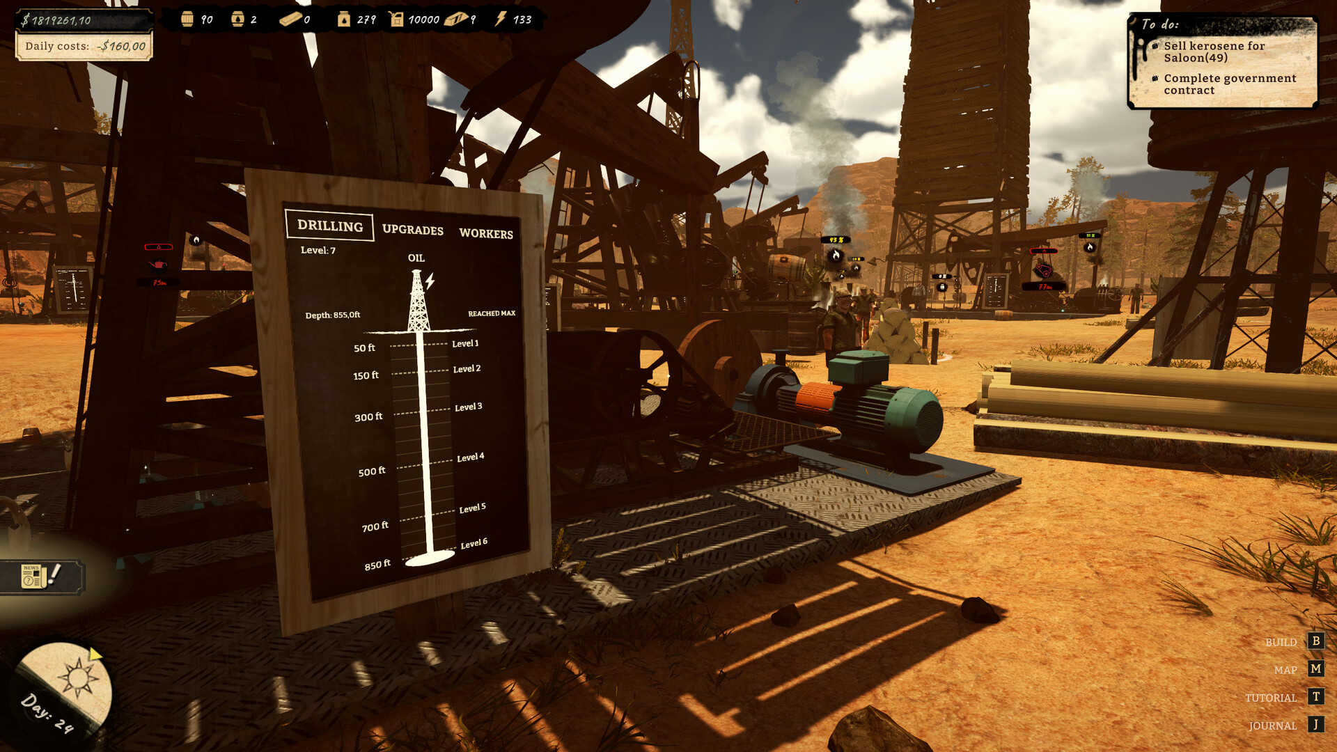 黑金:石油钻井模拟器/Black Gold: Oil Drilling Simulator(图2) 黑金:石油钻井模拟器/Black Gold: Oil Drilling Simulator(图2)