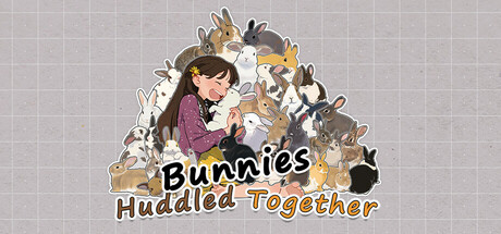 挤在一起的兔兔/Bunnies Huddled Together 